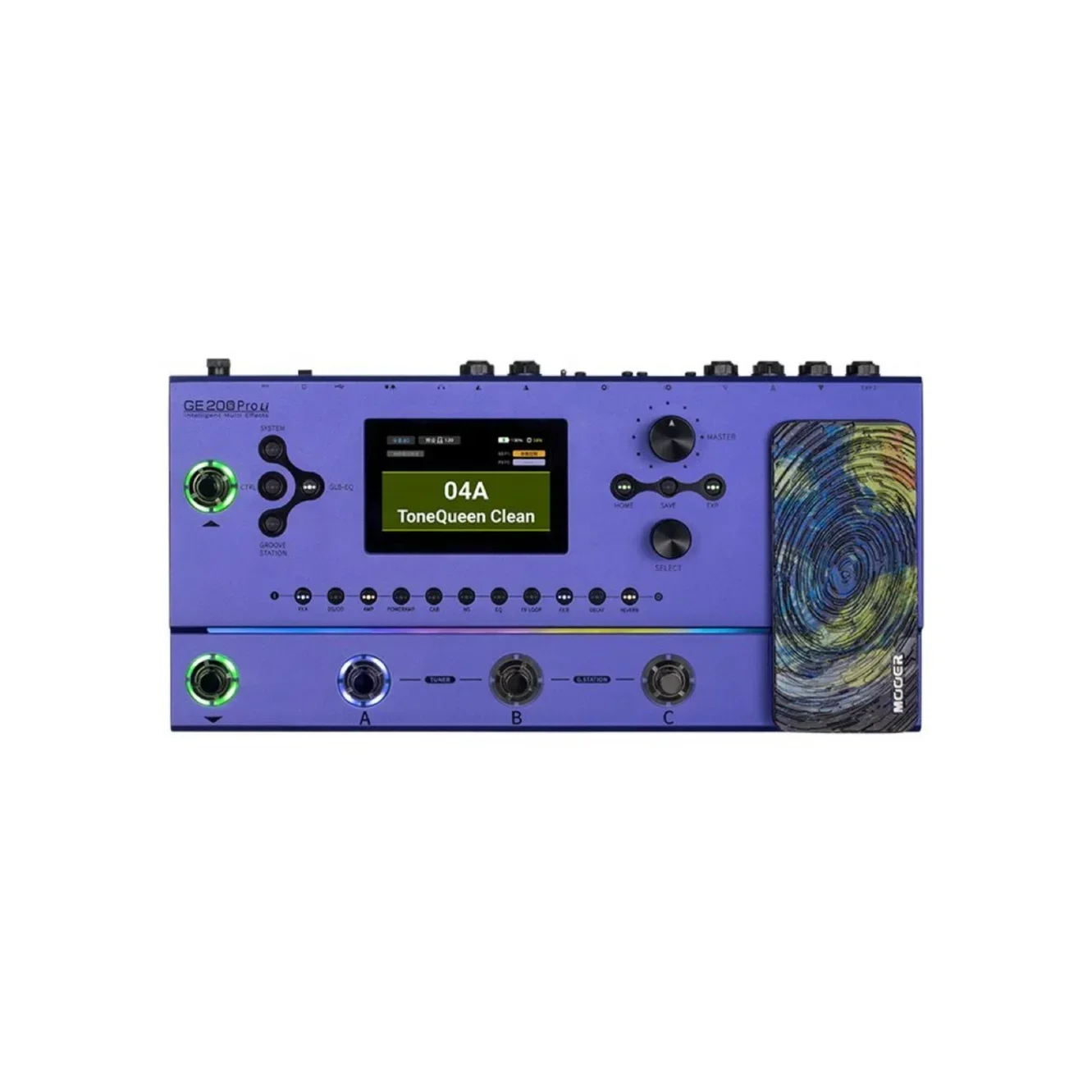 

GE200 Pro Li Amp Modeling Multi-effects Pedals Guitar Processor Electric Guitar Effects Pedal Multi Effect For GE200Pro Li