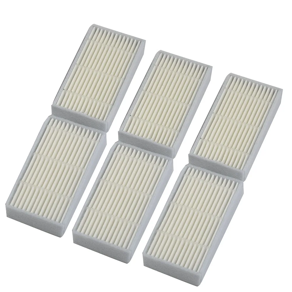 6 Pcs Filters For Lidl SSR 3000 A1 Robotic Vacuum Cleaner Household Vacuum Cleaner Replacement Spare Parts