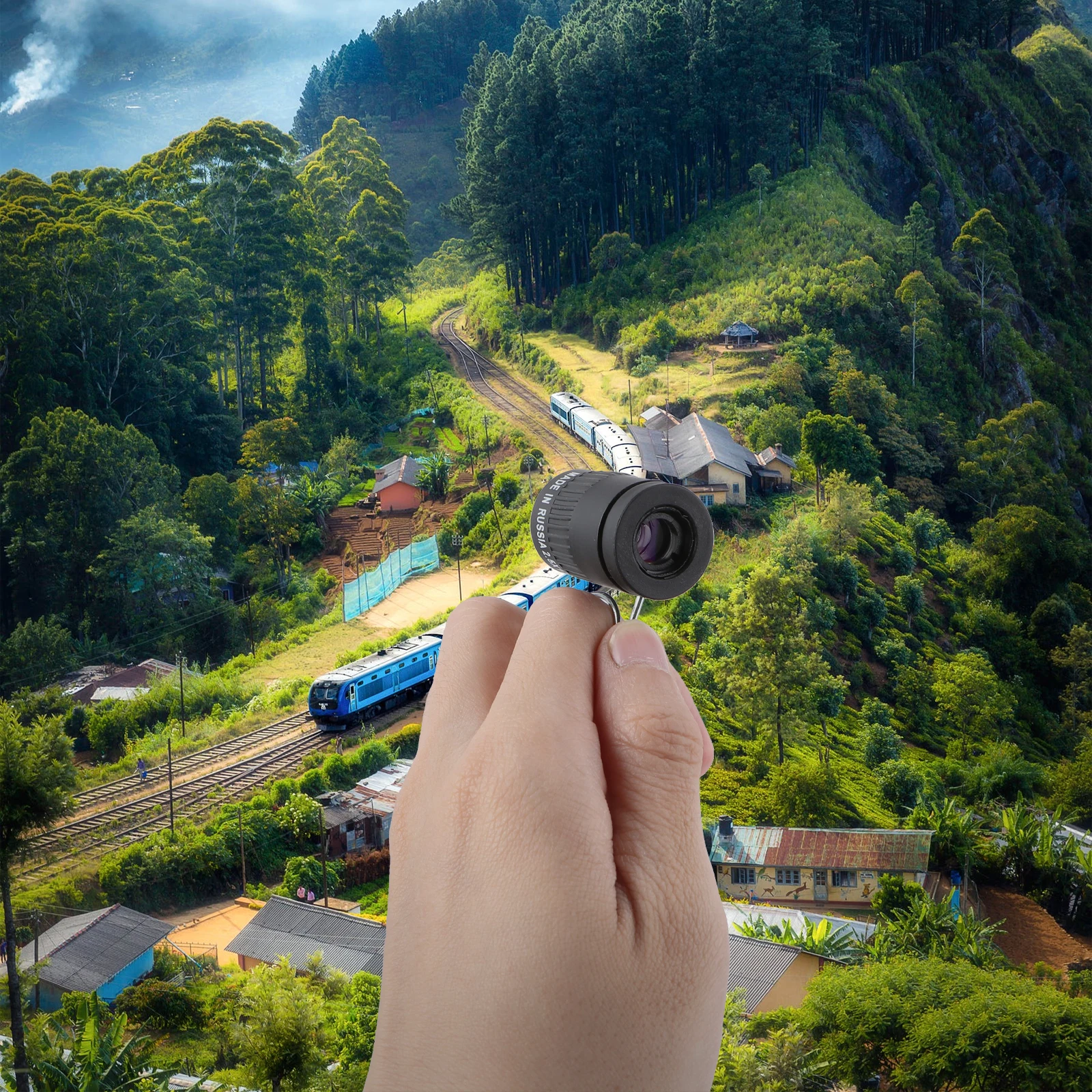 

2.5x17.5 Mini Telescope for Watching Outdoor Monocular Telescopes Portable Lightweight Compact Clear View Camping