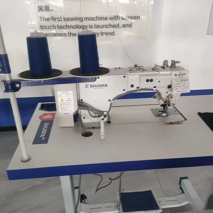 

Высокоскоростной автоматический кромкорез, промышленная швейная машина для прямого стежка