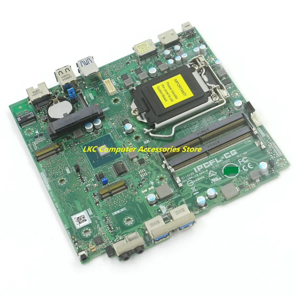 Imagem -05 - Placa-mãe para Dell Optiplex 3060 Mff Cn0nv0m7 0nv0m7 Nv0m7 Lga1151 Ddr4 Ipcfl-cg 100 Testado Novo