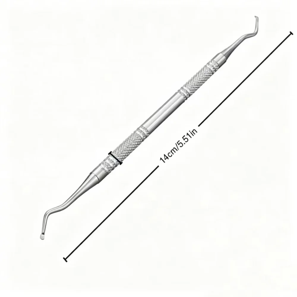 1PC Double Side Ingrown Toe Nail Lifter File Pedicure Manicure Care Correction Tool Nail Care Hook Toenails Clean Foot Care Tool