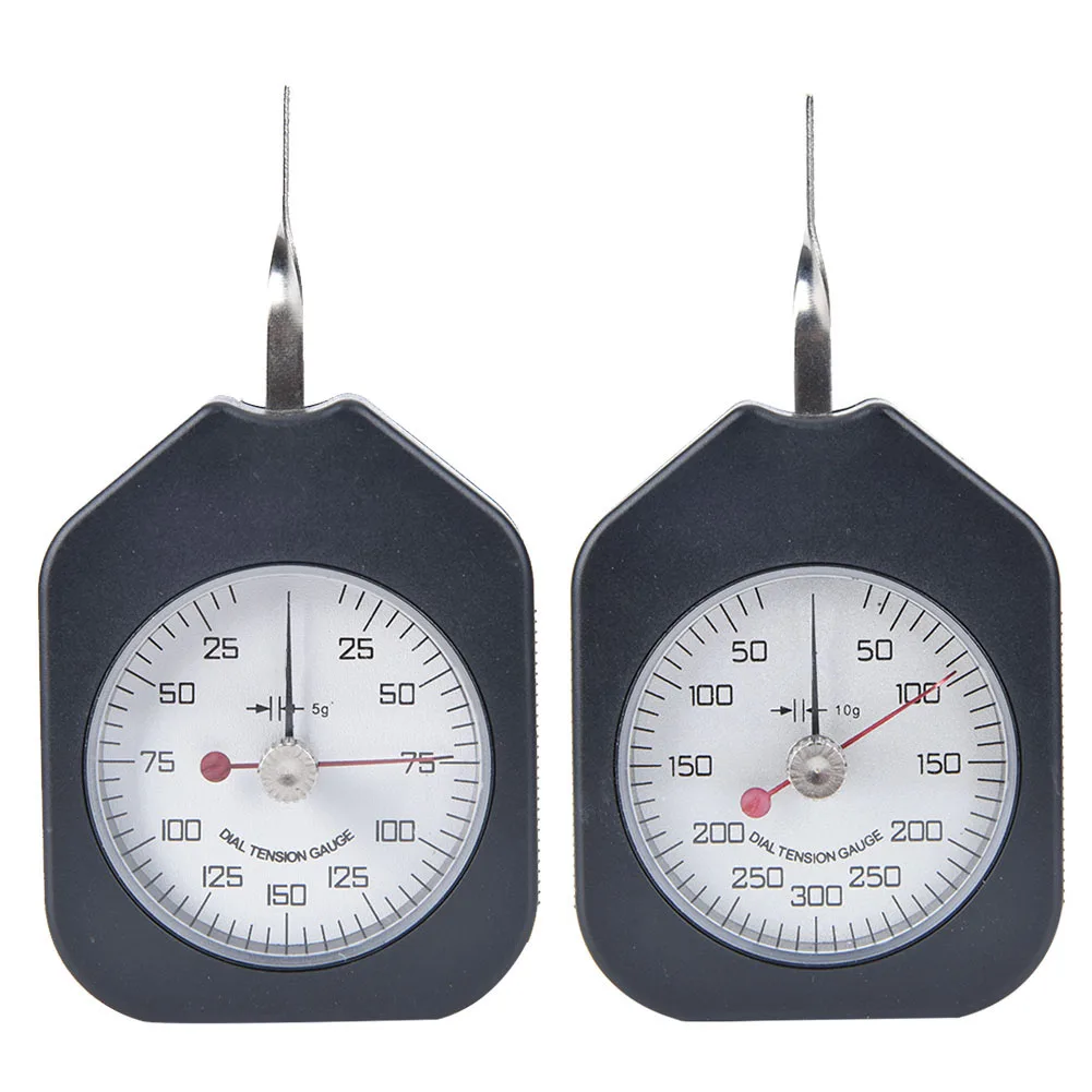 Continuous Electrical Contact Pressure Plastic Pointer Type Double Needles Tension Meter Analog  Gauge Measuring Tool
