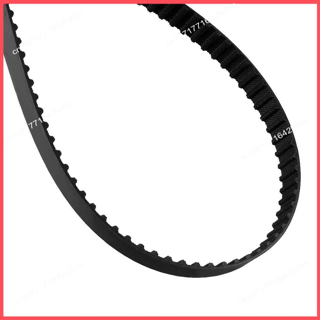 B52C 142XL Rubberen distributieriem Synchrone gesloten lus distributieriemschijven 10 mm breedte