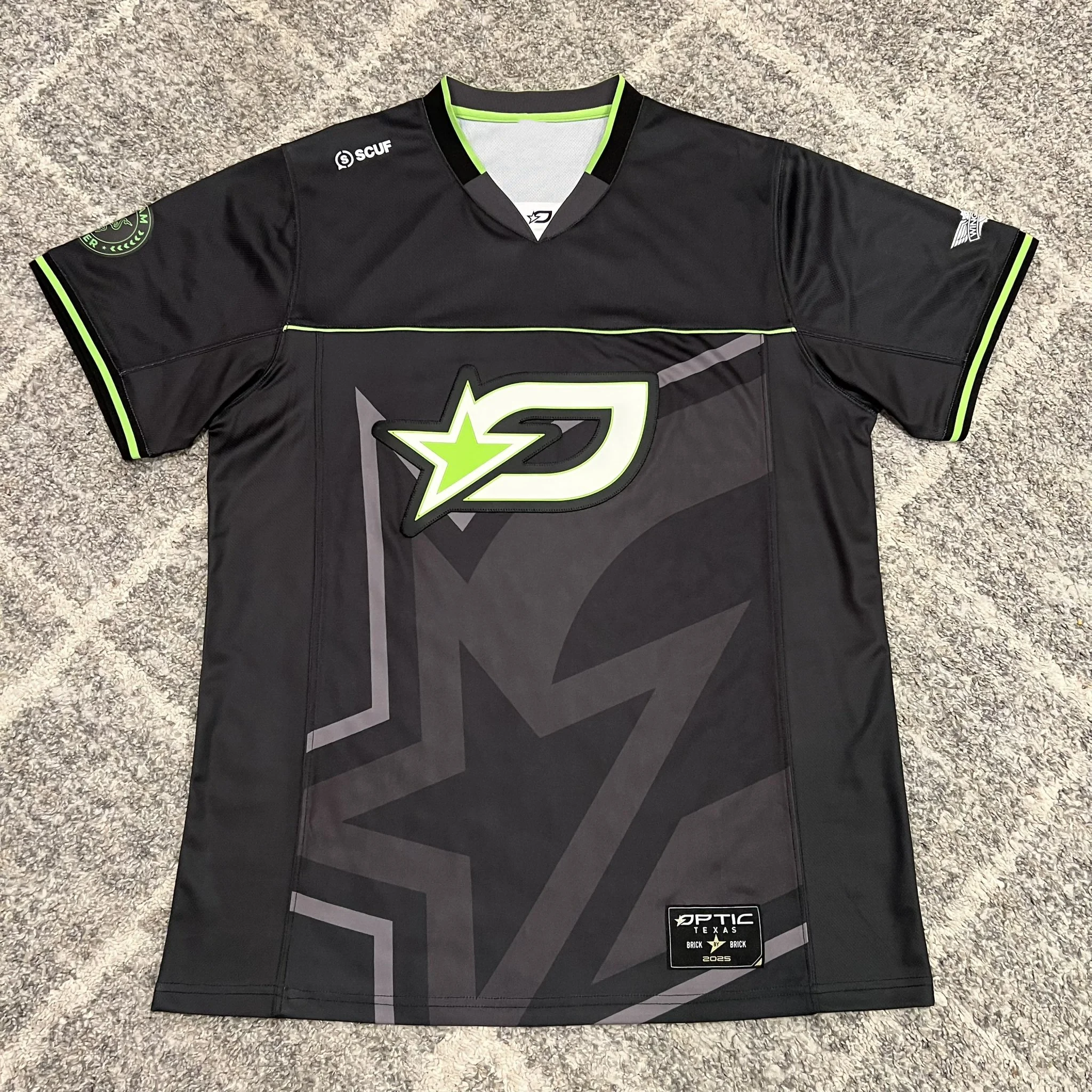 

Summer Fan 3D Print E-sports Championship OPTIC Jersey Men Women's Breathable V-Neck Sportswear Man Casual Short Sleeve T Shirt