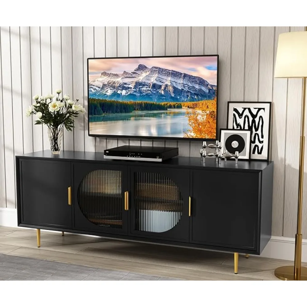 Entertainment Center With Storage Cabinet Furniture for Tv Cabinet Living Room Modern TV Stand for TVs Up to 70+ Inch Home