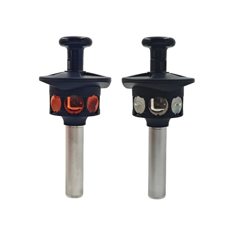 prisma-da-360-gradi-placcato-argento-rame-con-livella-a-bolla-per-stazione-totale-trimble-filettatura-femmina-5-8-x11-con-asta-di-estensione-da-10-cm