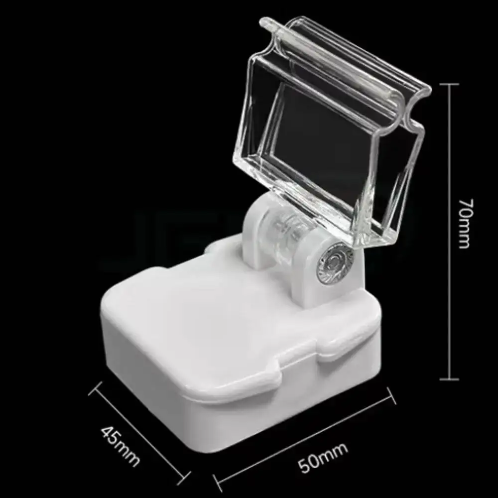 5PCS Super Magnetic Shelf Label Clip - POP Advertising Clip Strong Suction KT Board Holder