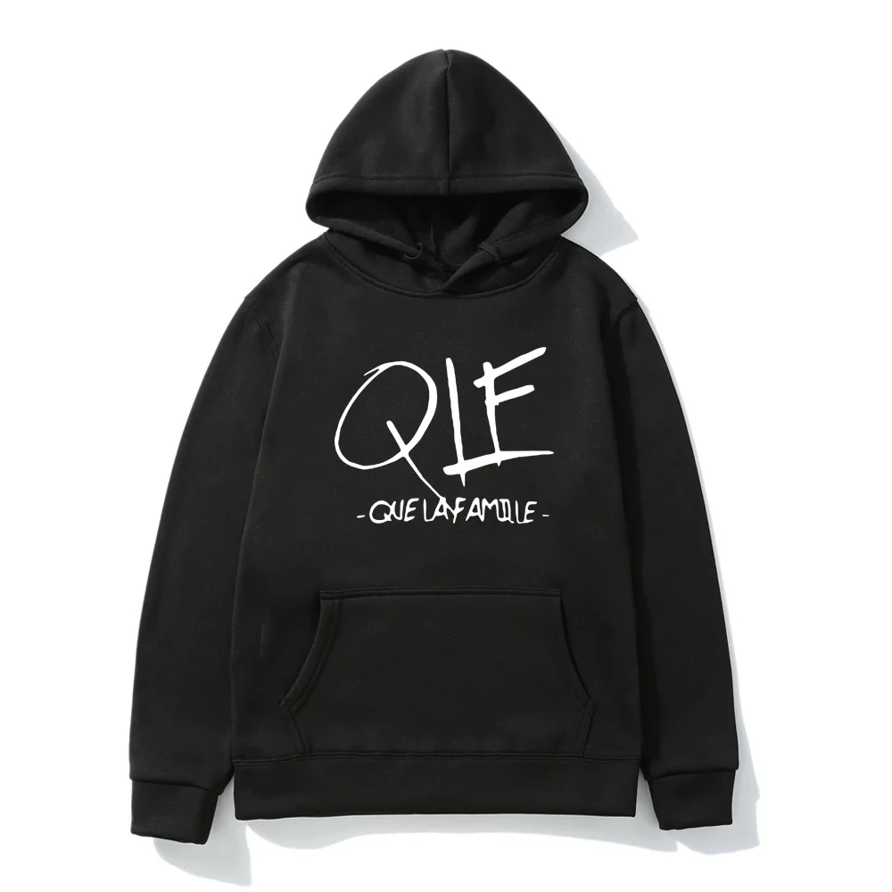 

Personnalise Hoodie Chanteur Qlf Que La Famille Chanson Musique Letter Print Hooded Sweatshirts Men Women Long Sleeve Pullover