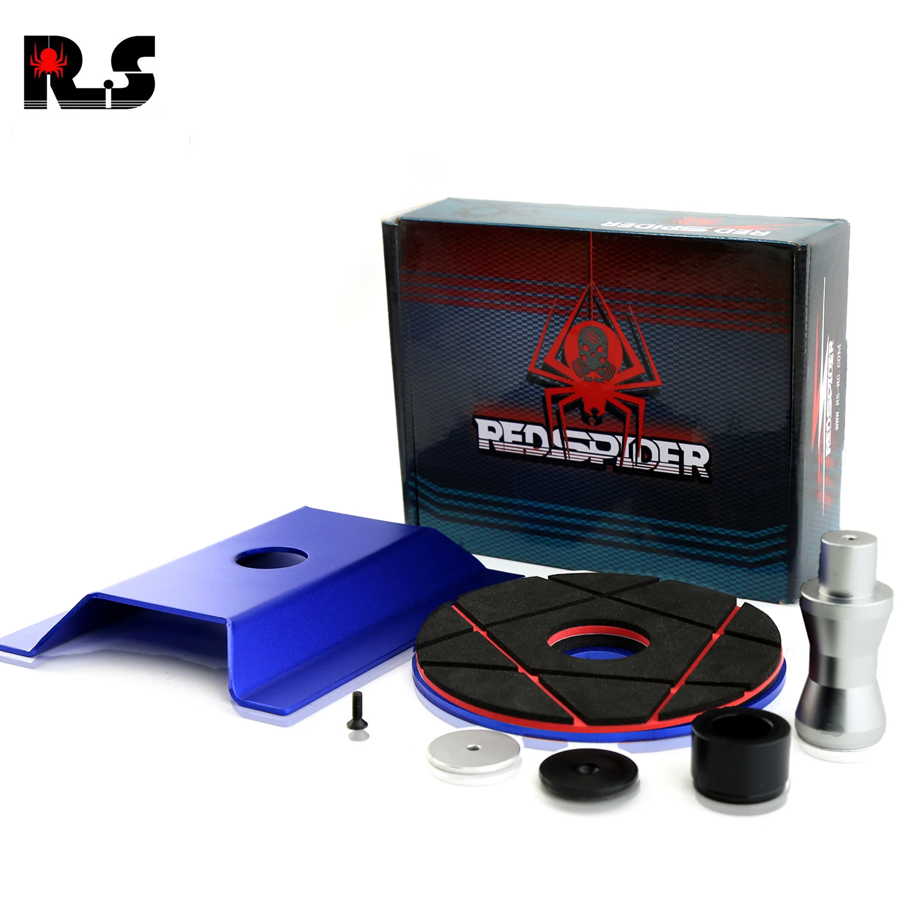 

RC Car Work Stand Aluminum Repair Workstation 360 Degree for for 1/8 1/10 1/12 Scale Cars Trucks Buggies