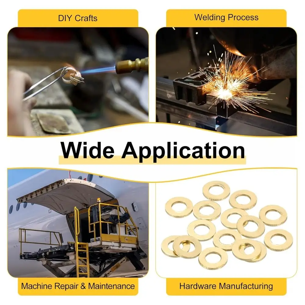 Durable 50/60/80/100mm Brass Round Disc 0.5/1/2/3mm Circle Metal DIY Discs Brass Gasket Plate