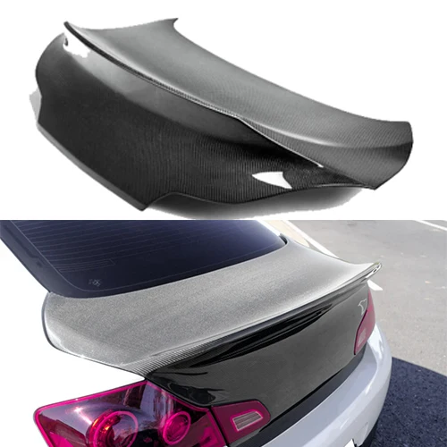 

OEM Style Carbon Fiber Rear Trunk For infiniti G37 G35 sedan coupe