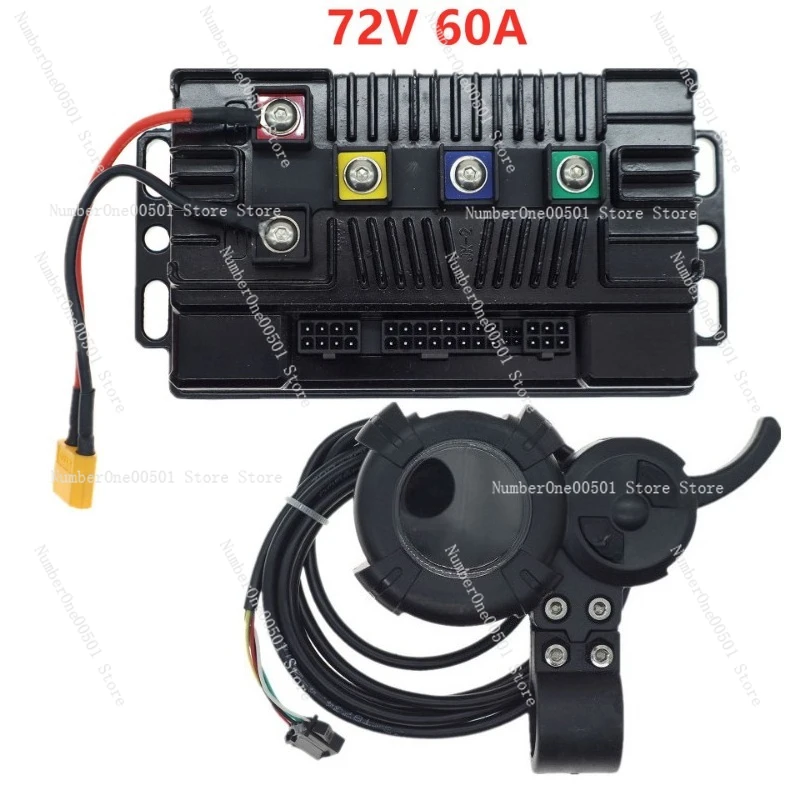 

72V 60A Brushless Motor Controller High Power for Electric Scooter Bike Bicycle Upgrade