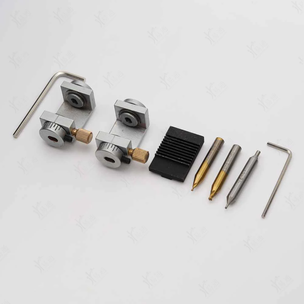 Mesin pemotong kunci untuk Ford Mondeo Transit FO21 90 91 mesin duplikasi klem kunci