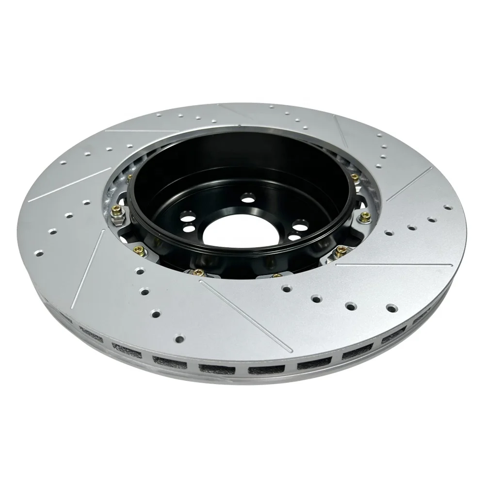 

China Big Upgrade Brake Kit 5 Holes Painted Rear Brake Disc For Mitsubishi Lancer Evo X 4615A025 330*22MM