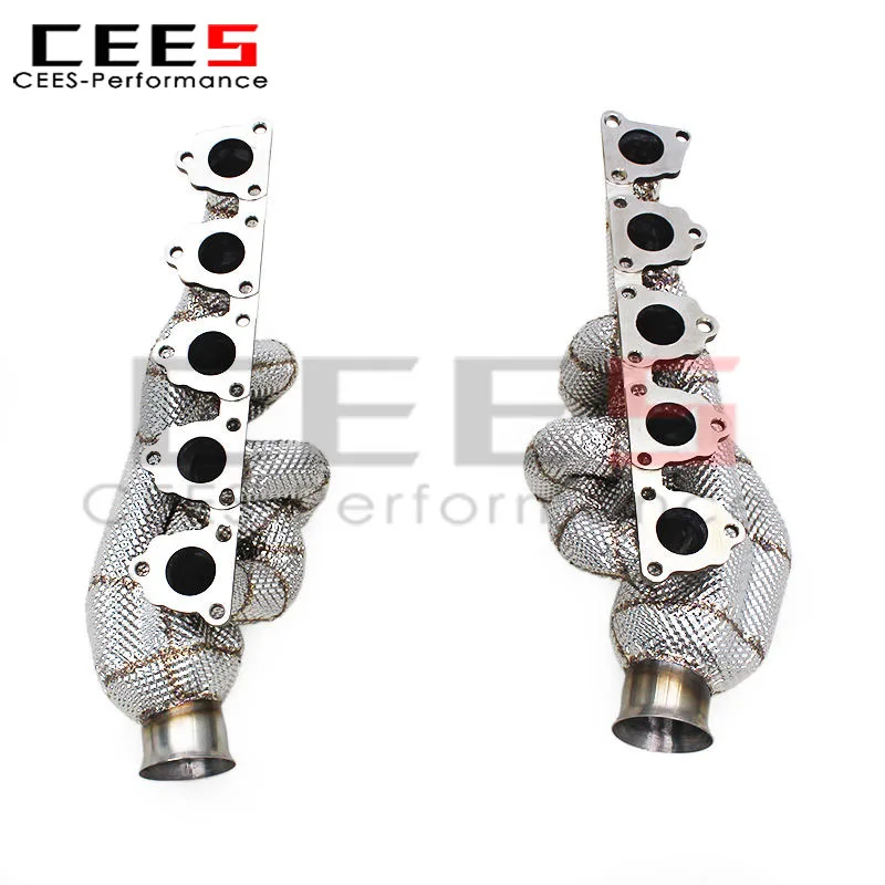 

CEES Header Manifold Pipes for Lamborghini Gallardo 5.0L 2004-2007 Sound Stainless Steel Pipes Exhaust Flow System