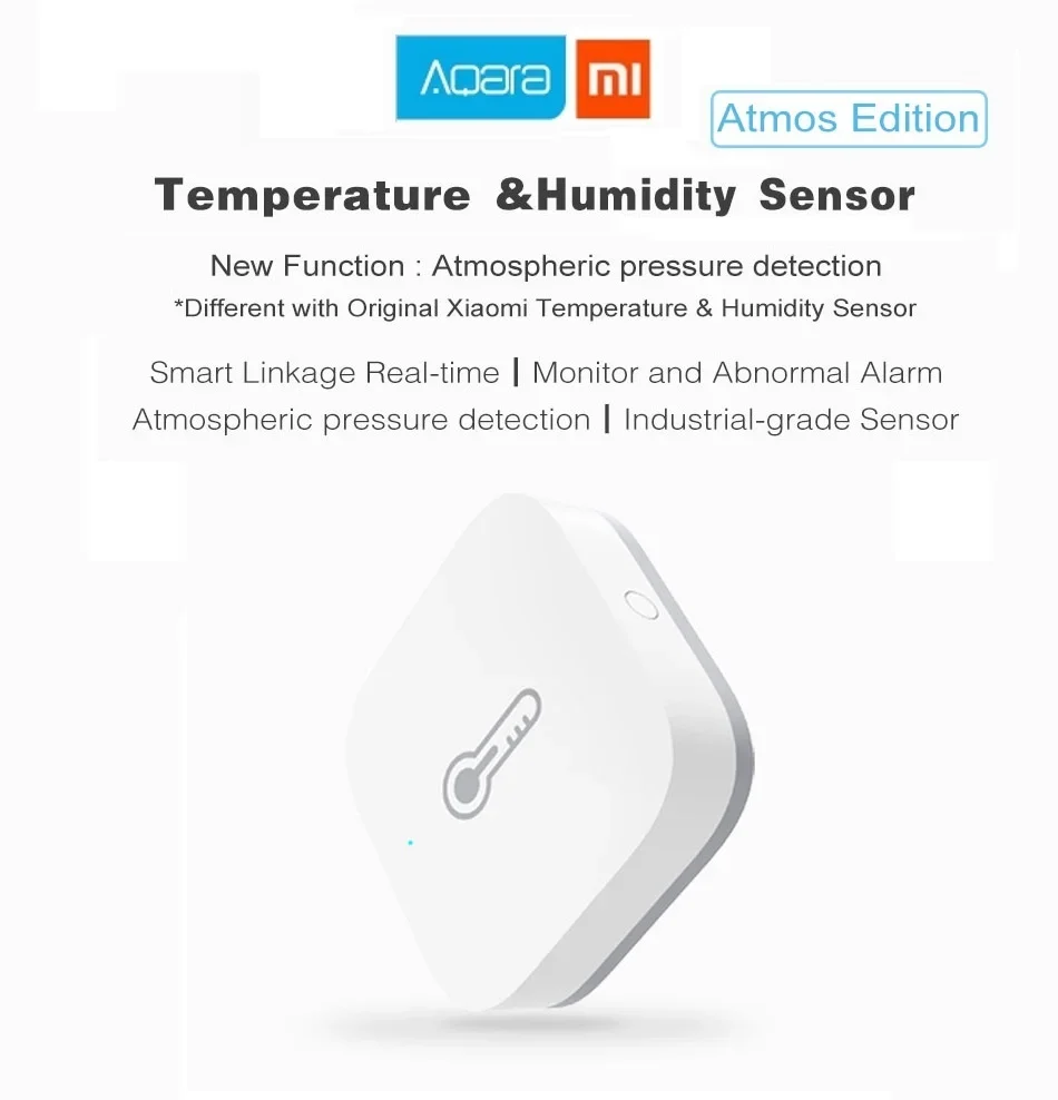 Aqara Temperature Humidity Sensor Zigbee Smart Air Pressure Environment Smart Control Smart Home For Xiaomi Mi Home Homekit App