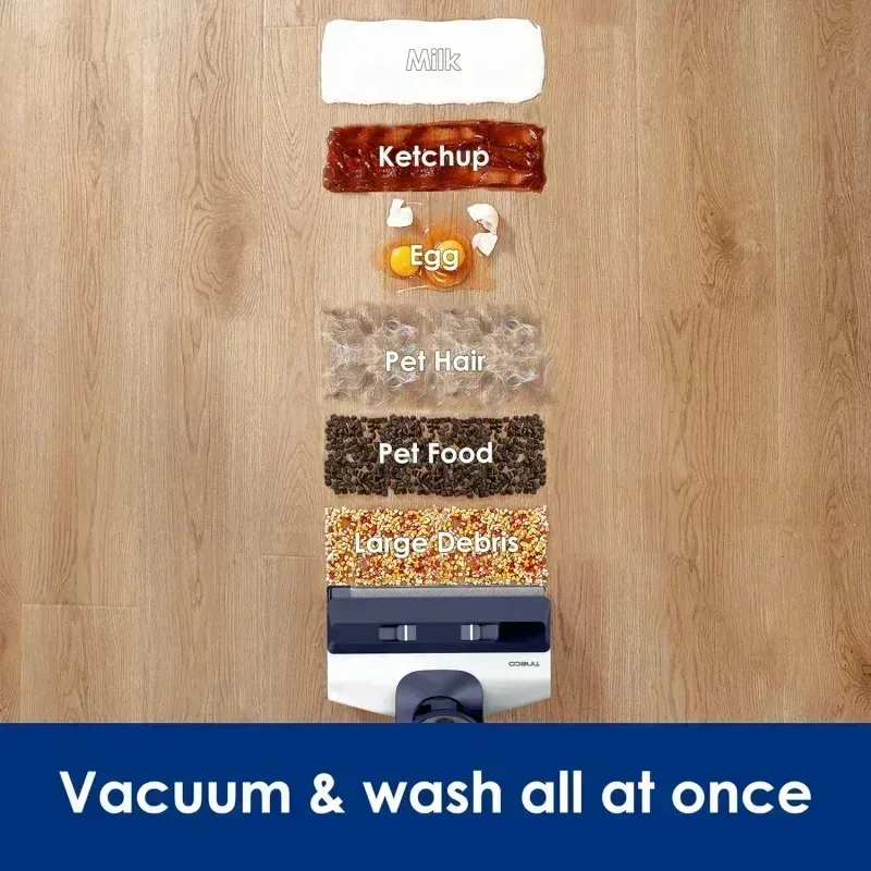 PMD4-Tineco Floor ONE S5 스마트 무선 습식 건식 진공 청소기 및 하드 플로어용 물걸레, 디지털 디스플레이, 긴 사용 시간