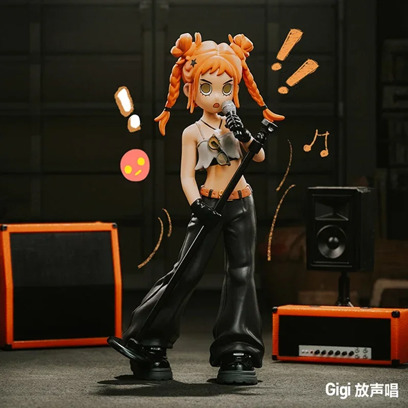 

POP MART Peach Riot Rise Up Series Blind Box Toys Kawaii Anime Action Figure Surprise Mystery Box Dolls Gift