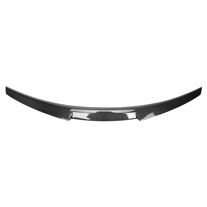 

Car Trunk Spoiler Carbon Fiber FRP Auto Rear WingFor A udi A4 B8 Sedan 2009 - 2012 M4 Style Refit Accessories