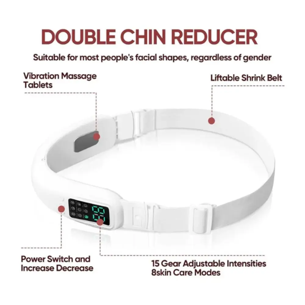 Lift Belt Electric V Face Lifting Machine Vibration Massager EMS Massage Face Massage Device Beauty Device Face Contour