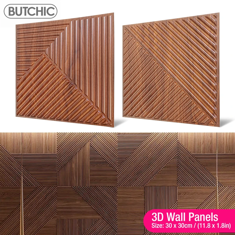 30x30cm house wall renovation stereo 3D wall panel non-self-adhesive 3D wall sticker art tile 3d wallpaper room bathroom ceiling