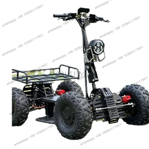 

60V off-road electric four-wheel drive double drive four-wheel drive electric outdoor high-speed patrol beach car ATV