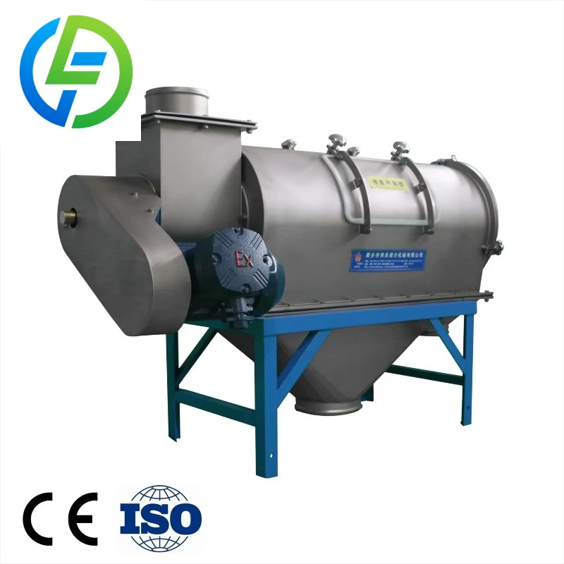Customize Screening Machine Wheat Flour Airflow Vibrating Screen Manufacturer Price Stainless Steel Horizontal Airflow Screen
