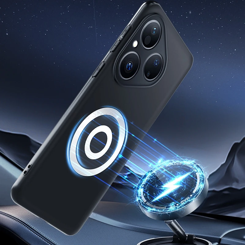 

Cooling Heat Dissipation Phone Case For Huawei Mate 70 Pro Plus For Magsafe Matte Magnetic Cover For Huawei Mate 50 60 Pro Plus