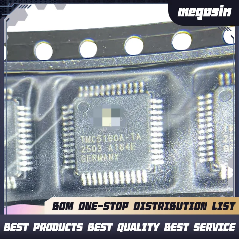 1PCS/LOT TMC5160A-TA TMC5160A QFP48 Motor driver chip