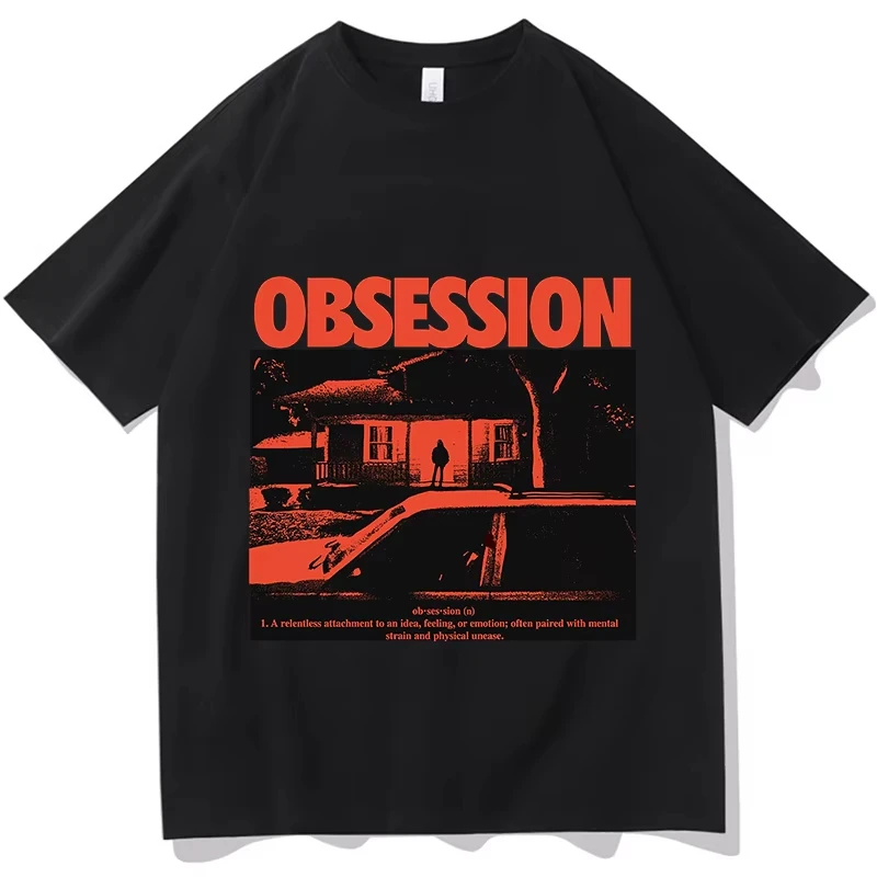 T-shirts en coton pour hommes et femmes, style rétro, décontractés, haute qualité, manches courtes, collection 2026 Obsession Movie
