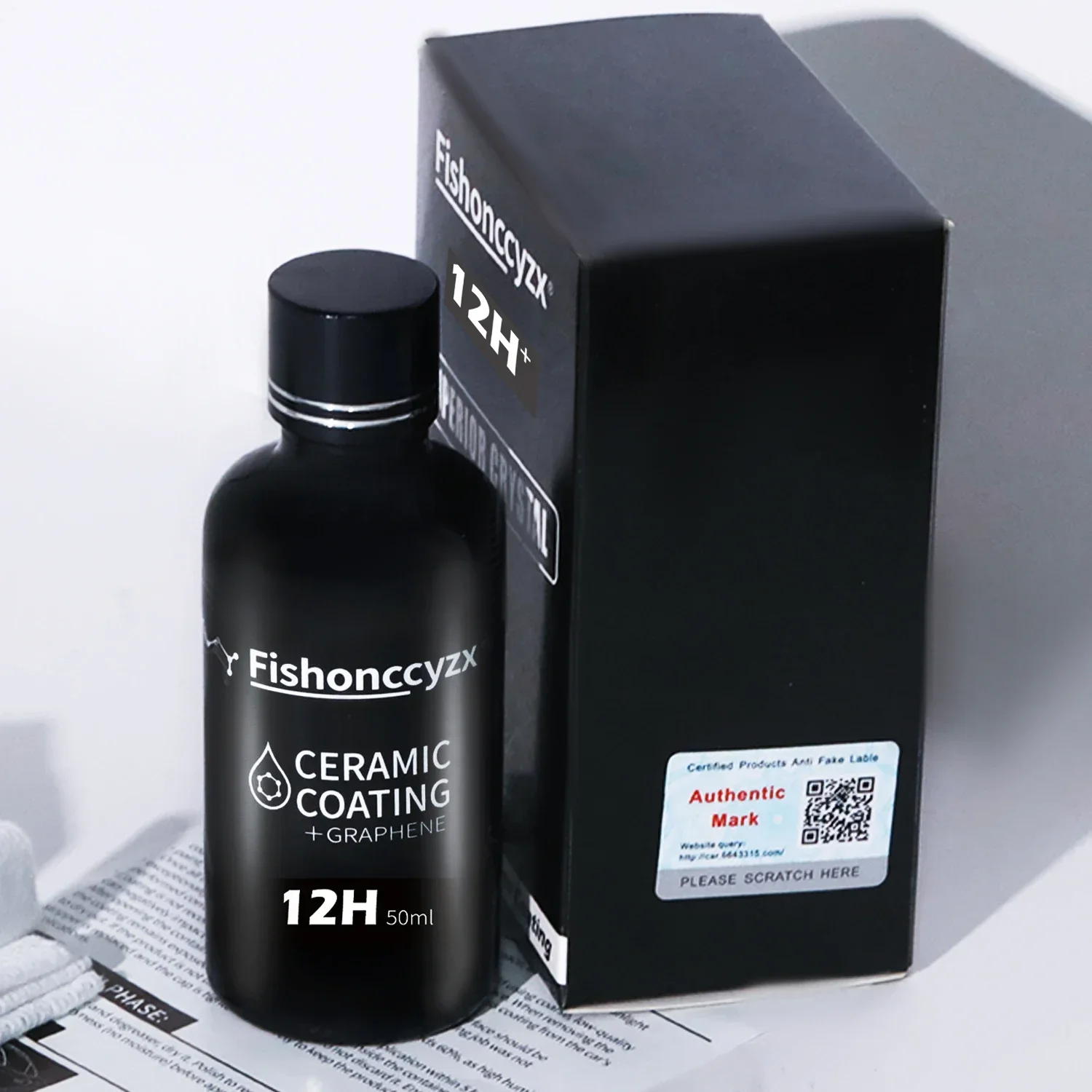 12H السيراميك لتلميع السيارات السائل السيراميك 50 مللي معطف مسعور الزجاج طلاء الطلاء واقية احباط الرعاية المضادة للخدش السيارات الشمع