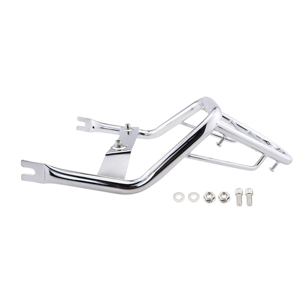 Imagem -03 - Motocicleta Chrome Cremalheira Traseira para Honda Porta-malas se Fits para Honda Z125 Monkey 125 20232023