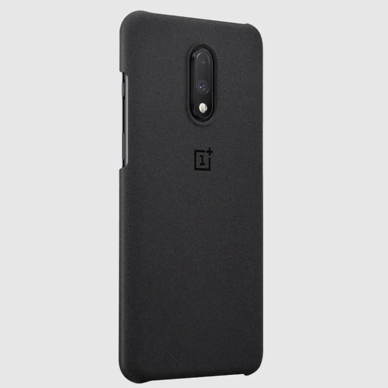 Original Case For OnePlus 7 official Slim Hard Back Case Shockproof Ultra thin Matte Luxury Quicksand Cover