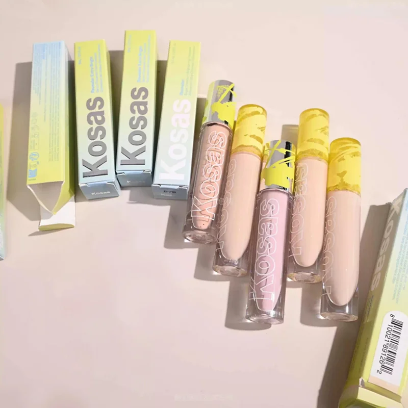 Kosas Hydrating Liquid Concealer, Long Lasting Full Coverage Conceal Blemishes Dark Circles Smooth Texture Face Makeup Corrector