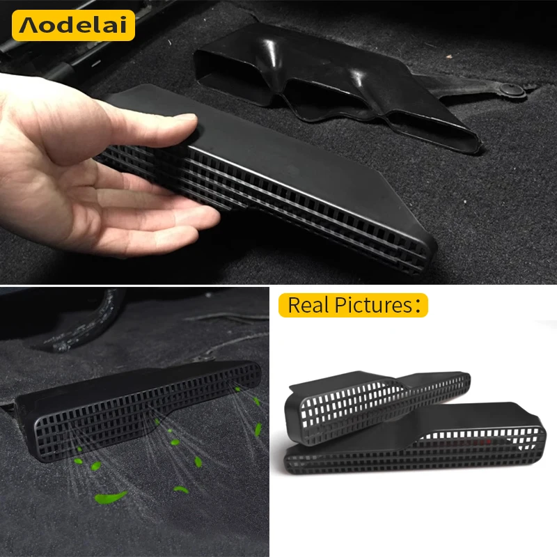 

2 шт. для Volkswagen VW Touareg 2011-2018 автомобиля под сиденьем, пола, кондиционер переменного тока, вентиляционное отверстие, защитная крышка, защита от мусора