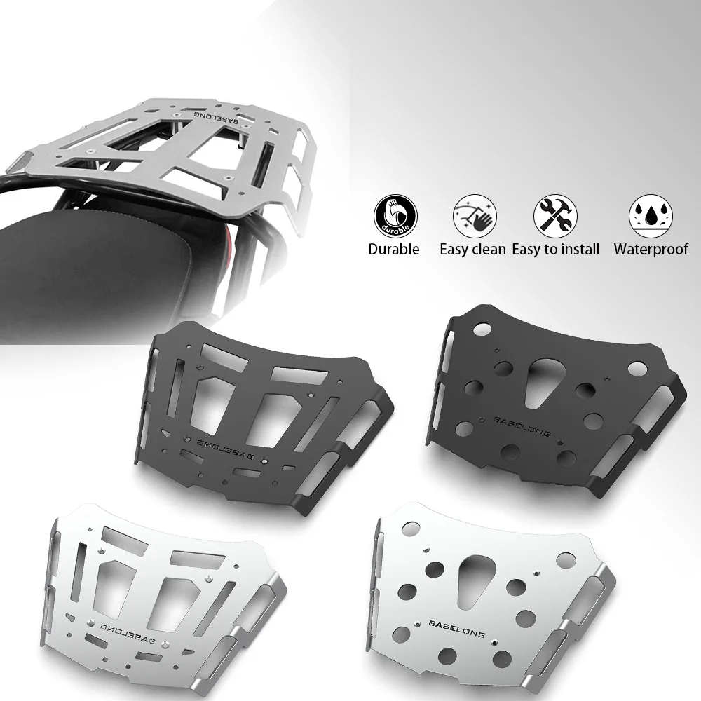 

Accessories For Moto Guzzi V85TT V85 TT 2019 2020 2021 2022 2023 2024 2025 New Motorcycle Rear Luggage Rack Top Case Mount Plate