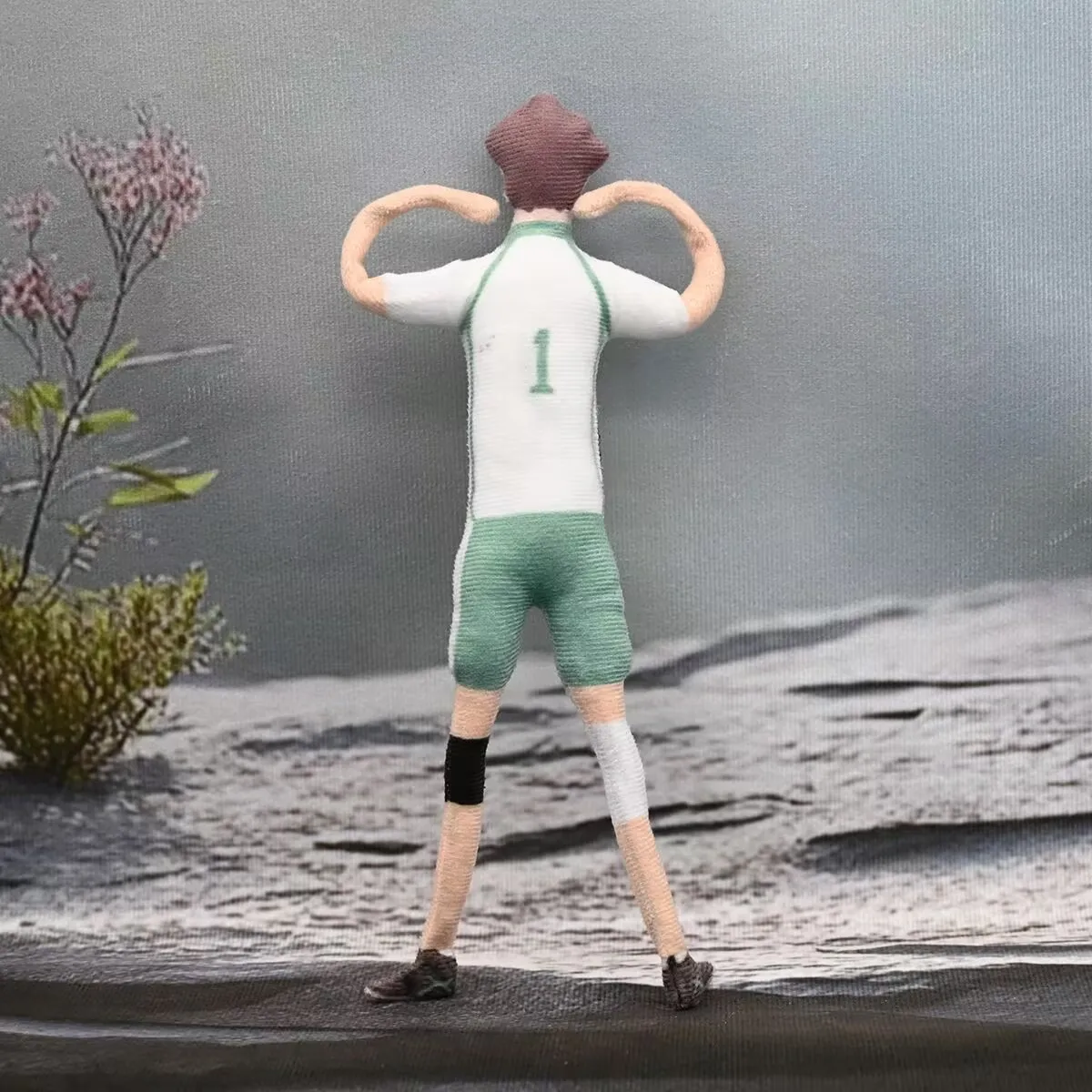 أنيمي Oikawa Tooru أفخم دمية القطن محشوة نحيلة الملتوية شكل غرفة مجردة نموذج Haikyuu ألعاب من نسيج مخملي هدية الهالوين مضحك