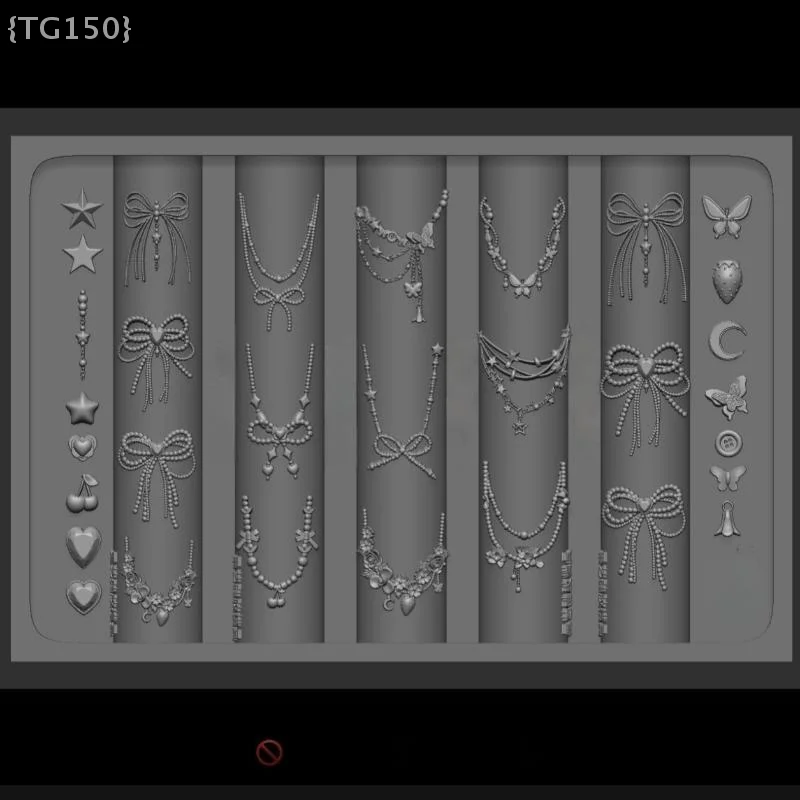 قالب أظافر سيليكون ثلاثي الأبعاد على شكل عظمة التنين - قوالب فنية للأظافر على شكل نجمة على شكل زهرة مع عقدة على شكل زهرة أدوات تزيين الأظافر بنفسك #4