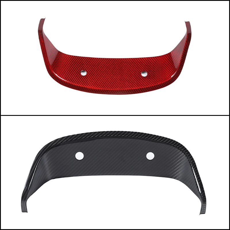 For Toyota GR Supra A90 MK5 2019-2025 Real Carbon Fiber Car Instrument Panel Frame Cover Dashboard Fuel Gauge Tachometer Cover