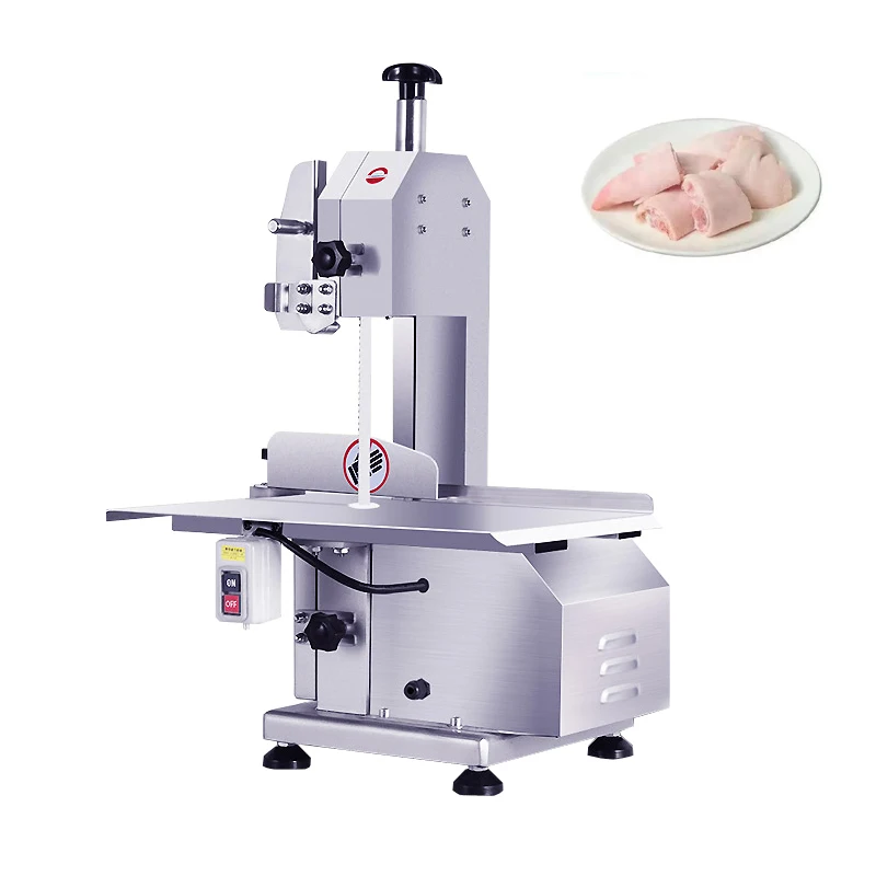 

Commercial Bone Cutter Electric Bone Sawing Machine Kitchen Trotter Steak Frozen Bone Cut Equipment