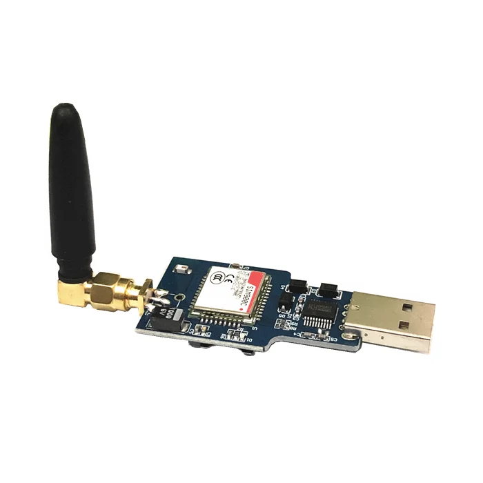 USB to GSM Serial Port GPRS SIM800C Module with Bluetooth Computer Controlled Call Translation