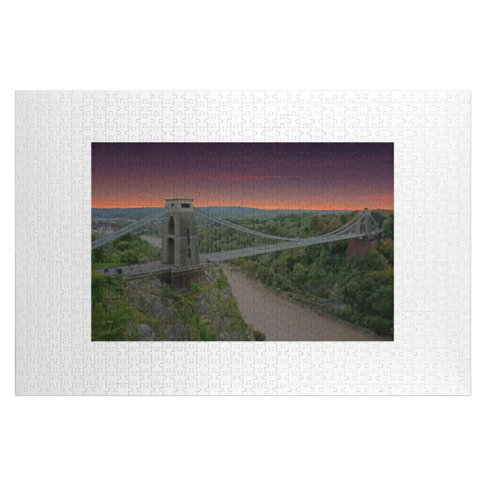 

Clifton Suspension Bridge Jigsaw Puzzle Personalised Jigsaw Iq Personalized Toy Puzzle