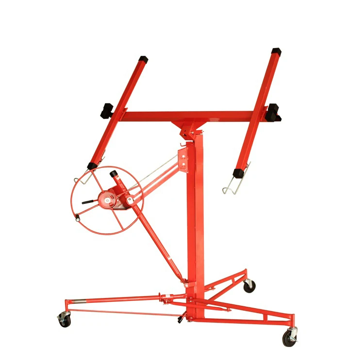 3..25meters drywall hoist ceiling lift plasterboard lifter for sale