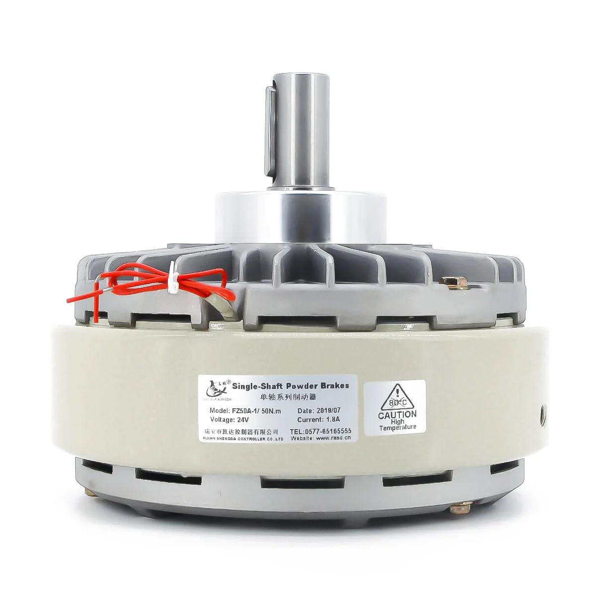 

Заводская поставка SHENGDA FZ12A-1 Одновальные магнитные порошковые тормоза для печатного оборудования