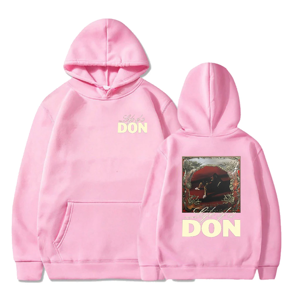 Don Toliver Life of a Don Hoodie Pop Singer Long Sleeve Streetwear Women Men Hooded Sweatshirt World Tour Hip Hop Clothes