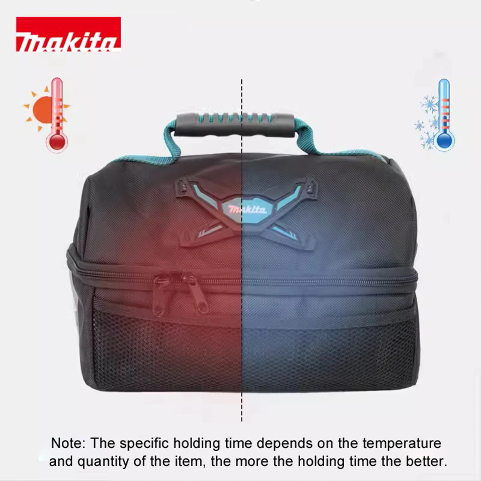 Makita Portable Lunch Insulated Bag Cooler Bag Aluminum Foil intensification water Oil Proof Cold Insulation Outdoors Tool Bags