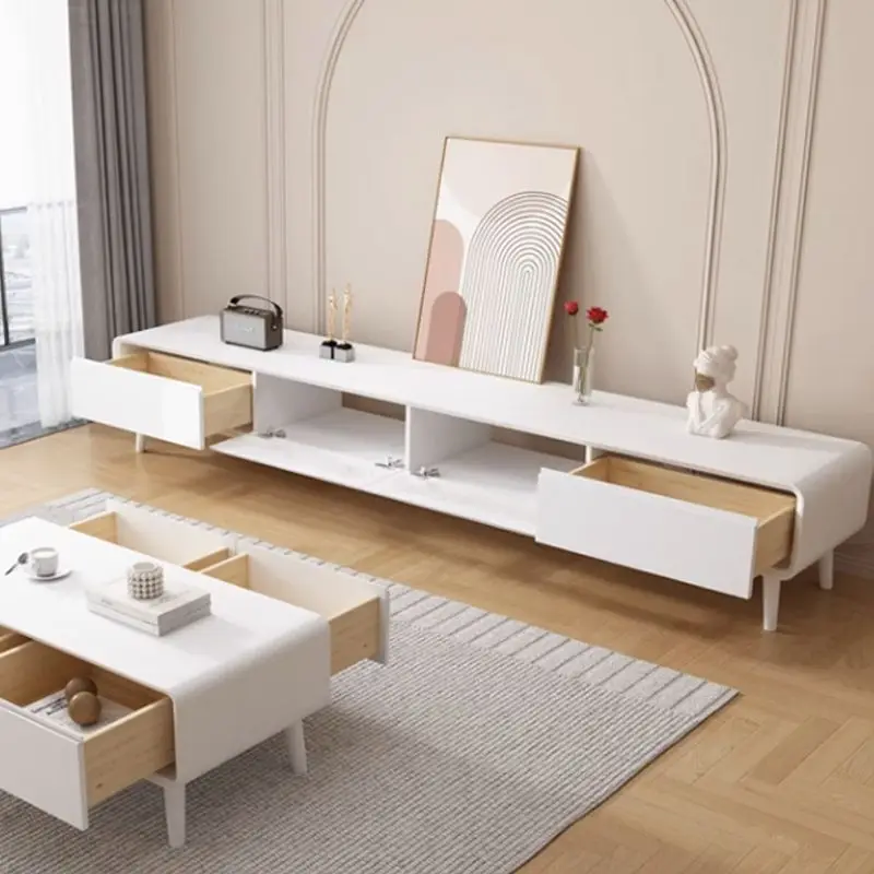 خزانة تلفزيون من الخشب الصلب، طراز شمالي، شقة صغيرة بسيطة، خزانة تلفزيون بسيطة ممتدة من الأرض حتى السقف