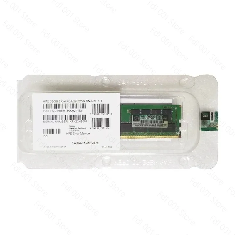 HPE 32GB 2Rx4 PC4-2933Y Server Memory P00924-B21 P03052-091 P06189-001
