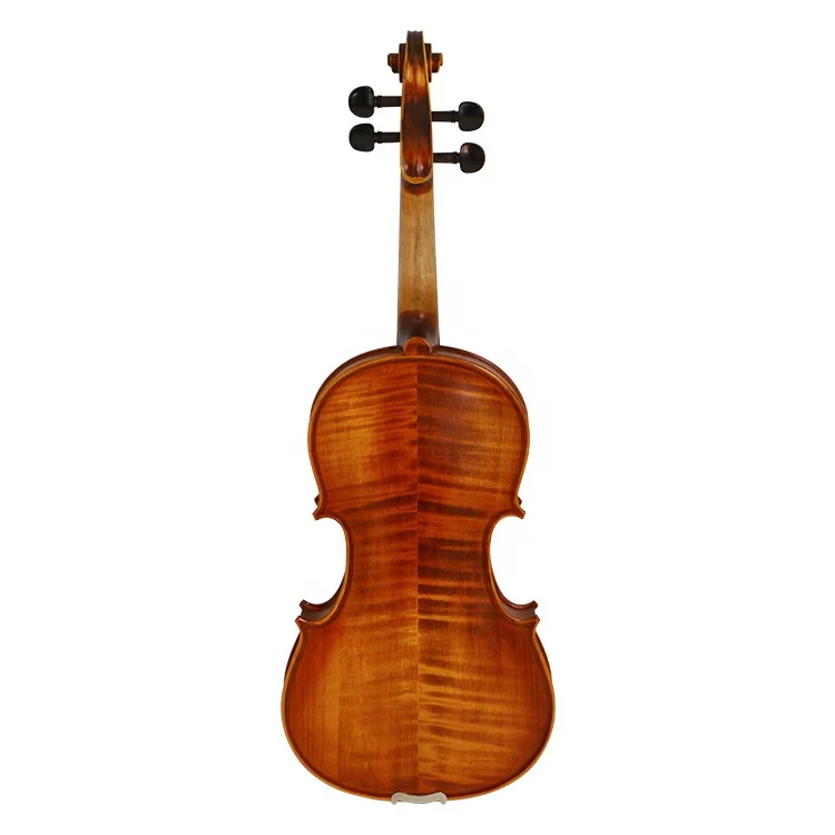 Manufacturers direct sales Pu pattern ebony fingerboard classical matte handmade professional violin